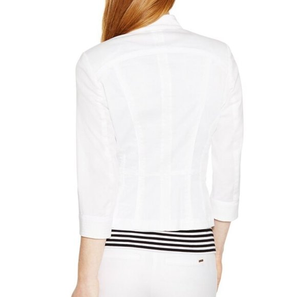 White House Black Market Jackets & Coats Whbm 34 Sleeve White